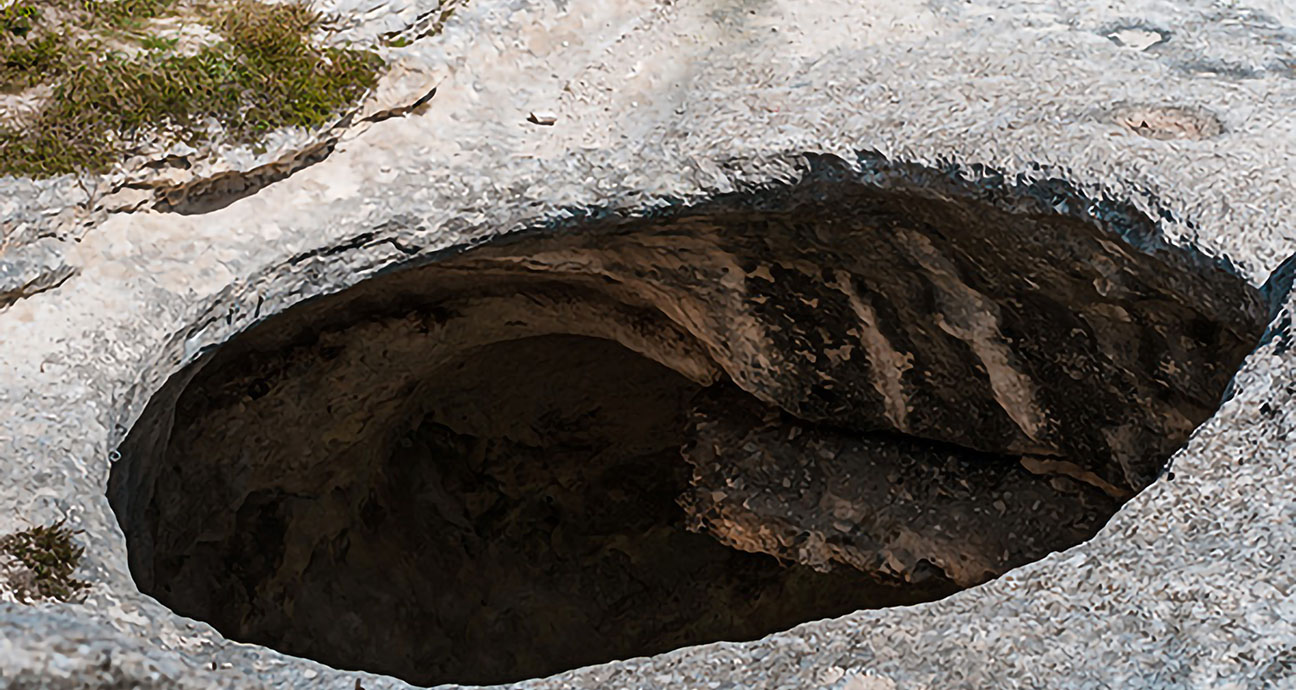 Large sinkhole