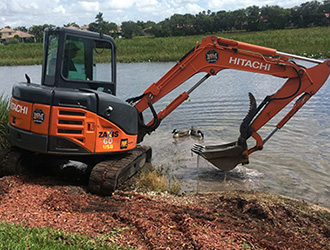 retention pond restoration florida