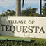 Tequesta Community entrance sign